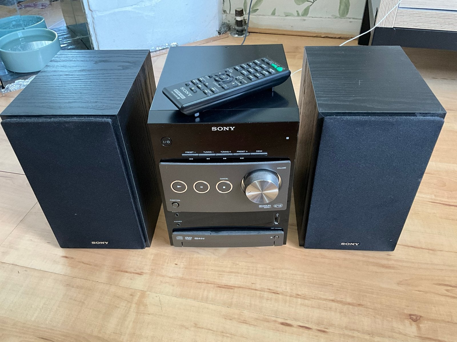 Sony CMT-DX400A Microset met DVD-speler en speakers, Ophalen, Gebruikt, Microset, Sony