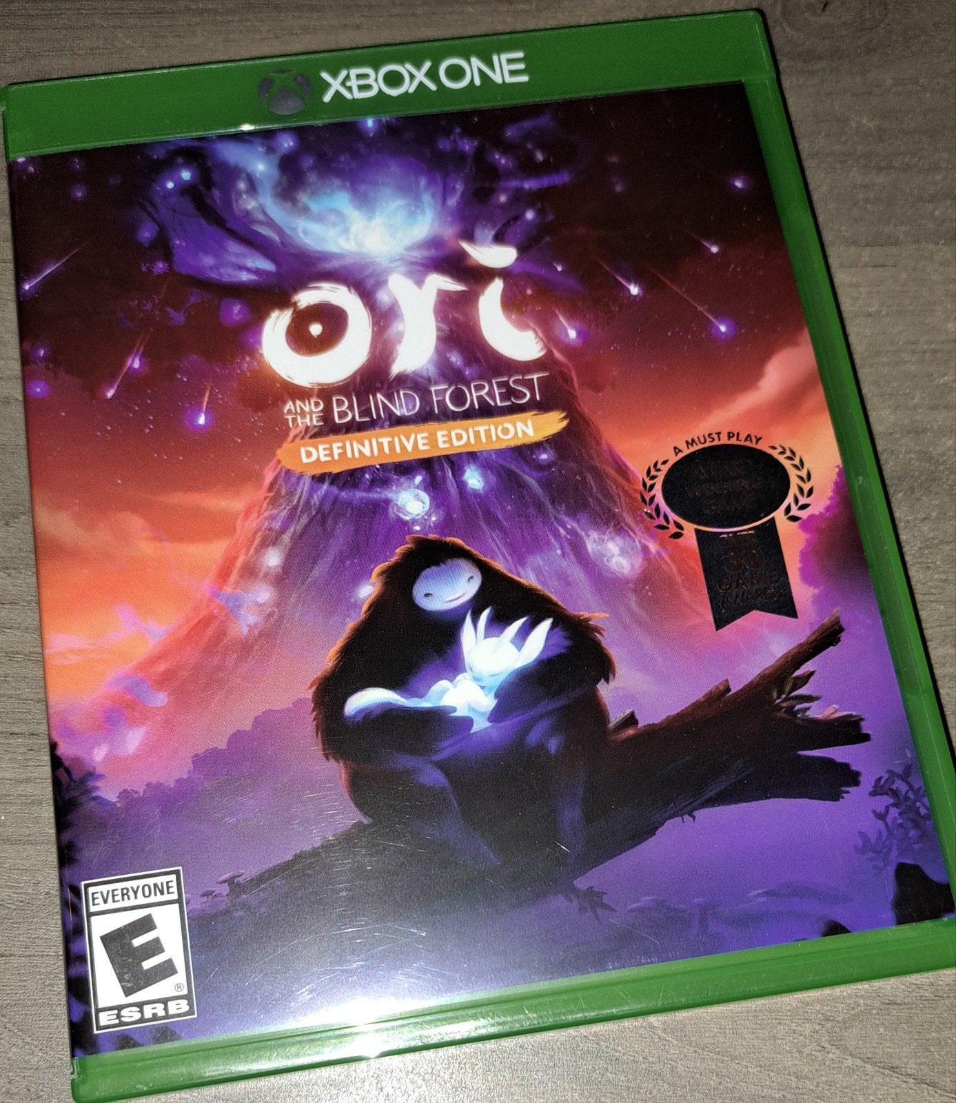 ORI and the blind forest definitive edition xbox one z.g.a.n, Spelcomputers en Games, 1 speler, Ophalen of Verzenden, Zo goed als nieuw
