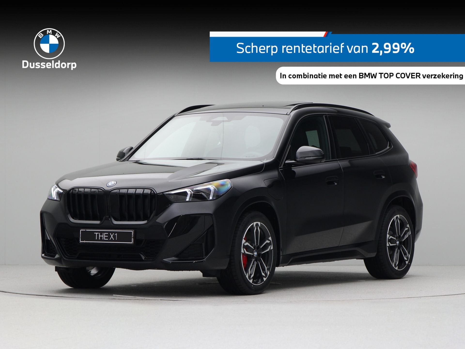 BMW X1 xDrive25e M Sport Pro (bj 2026, automaat), Auto's, Dealer onderhouden, Met garantie (alle), Overige brandstoffen, Zwart