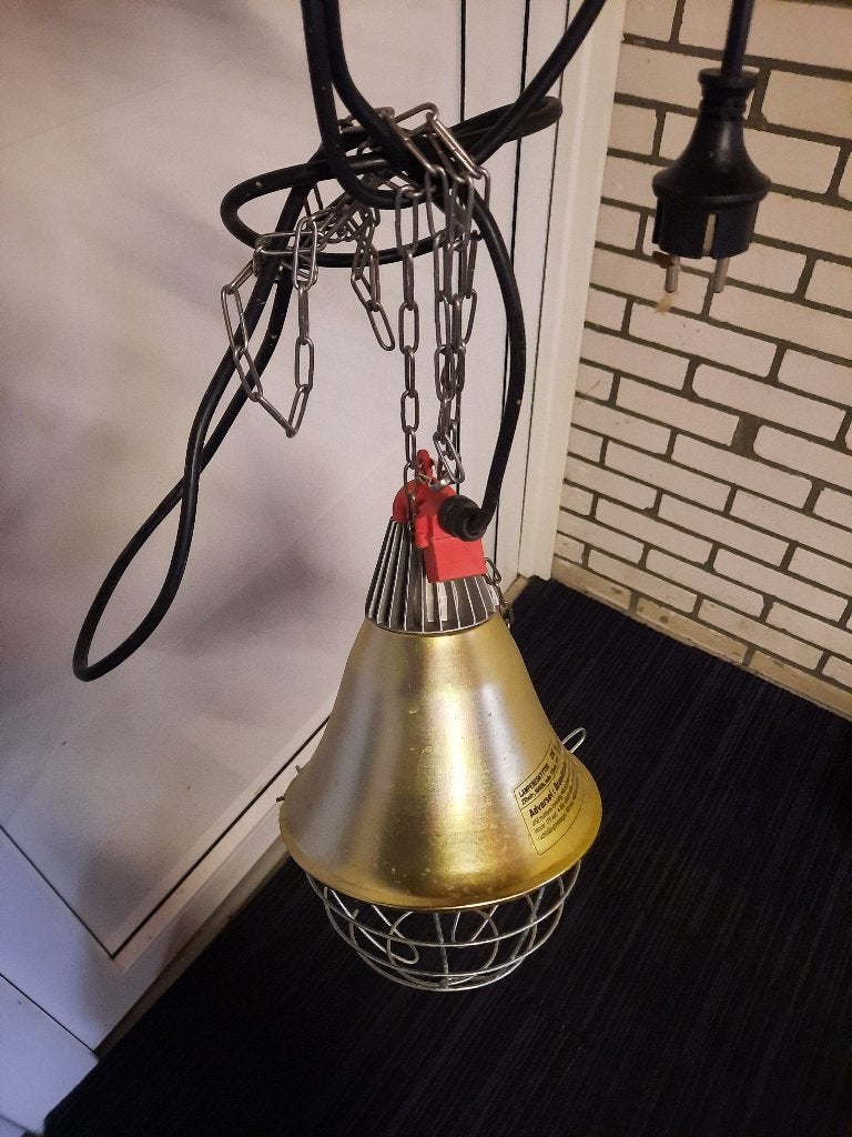 warmtelamp kuikens, Dieren en Toebehoren, Ophalen of Verzenden, Gebruikt, Broedmachine