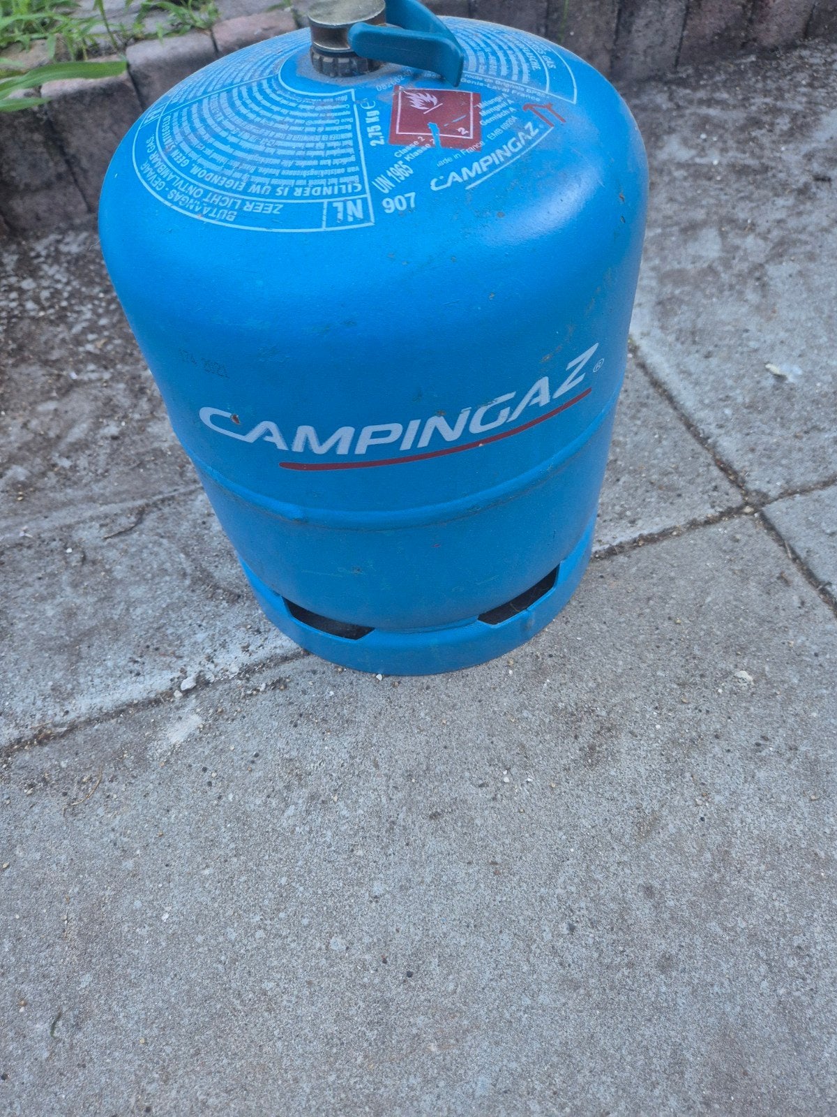 Campingaz gasfles 907 - zo goed als vol, Ophalen, Zo goed als nieuw