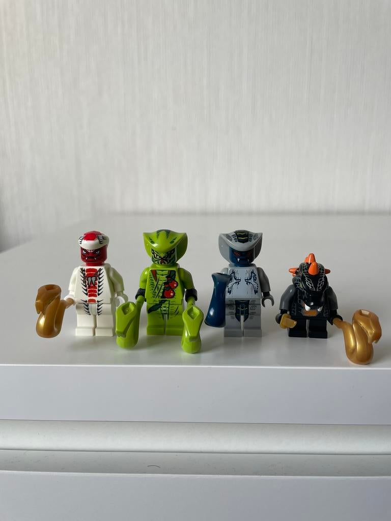 Lego Ninjago Snappa, Lasha, Rattla & Bytar 2012, Ophalen, Lego, Zo goed als nieuw, Minifiguur