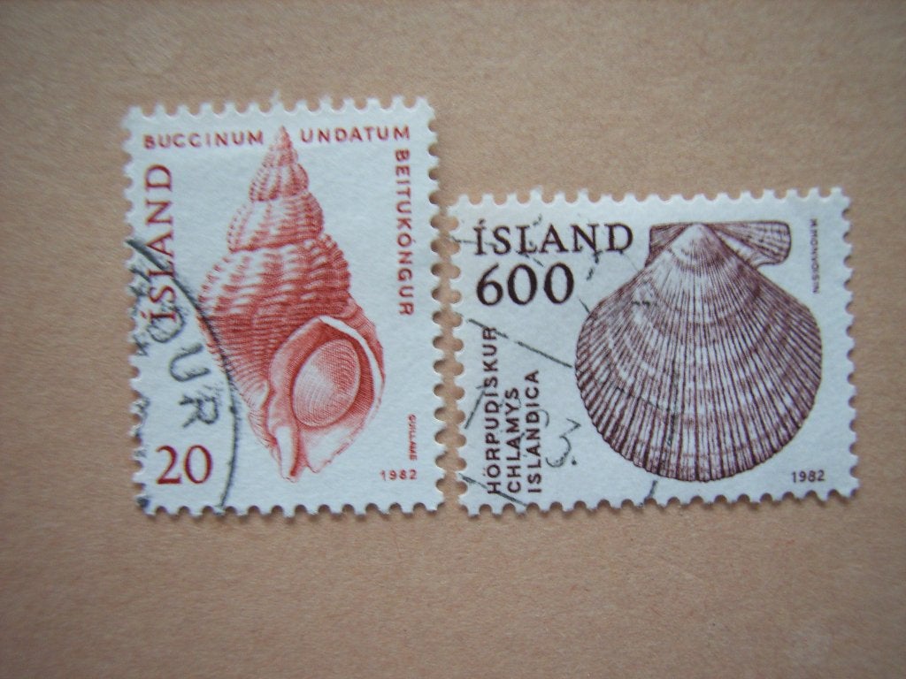 NB  IJsland 576-577, Ophalen of Verzenden, IJsland, Gestempeld