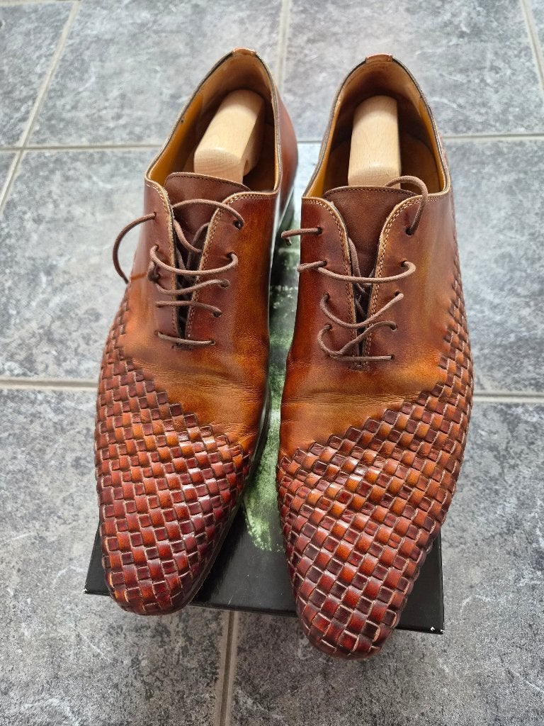 Magnanni schoenen, Ophalen, Bruin, Magnanni, Gedragen