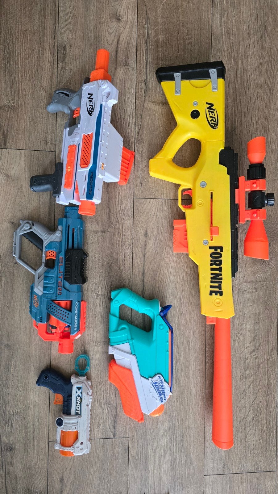 Grote Nerf Gun Collectie, Ophalen, Jongen of Meisje