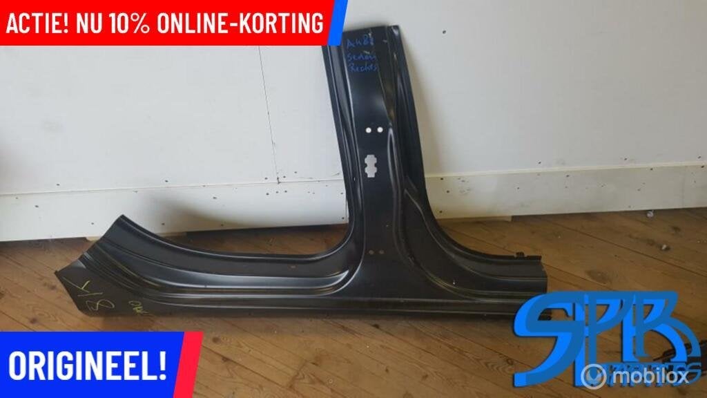 A4 S4 8K Sedan Limousine Dorpel B-Stijl Rechts Achter Midden, Auto-onderdelen, Audi, Gebruikt