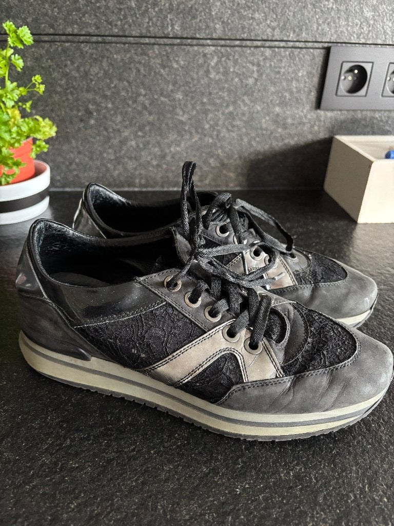 Schoenen DL Sport maat 41, Zwart, Dl sport, Ophalen of Verzenden, Sneakers of Gympen
