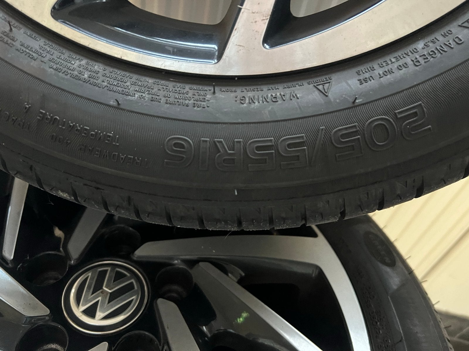 VW Golf 7.5 16 inch velgen met nieuwe Michelin banden, 16 inch, Banden en Velgen, Nieuw, Personenwagen