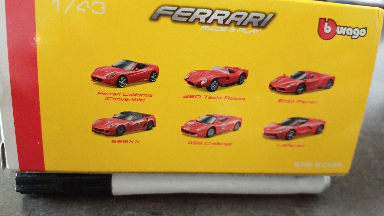 Ferrari Race & Play modelauto's (Shell actie), Ophalen of Verzenden