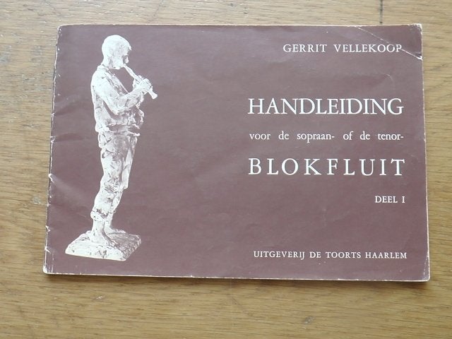Handleiding voor de sopraan- of tenorblokfluit - Deel 1, Gebruikt, Klassiek, Les of Cursus, Ophalen of Verzenden