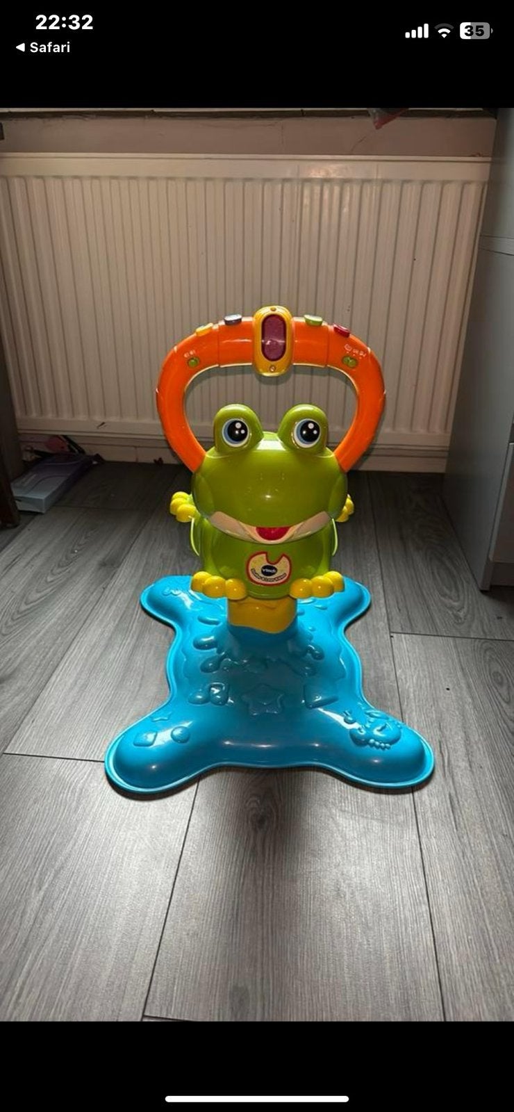 Vtech kikker, Ophalen, Zo goed als nieuw