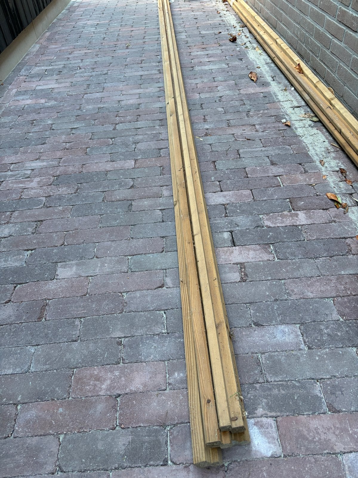 8x 4,2m Hoekoplossing Channel Siding, Ophalen, 25 tot 50 mm, Overige typen, Nieuw