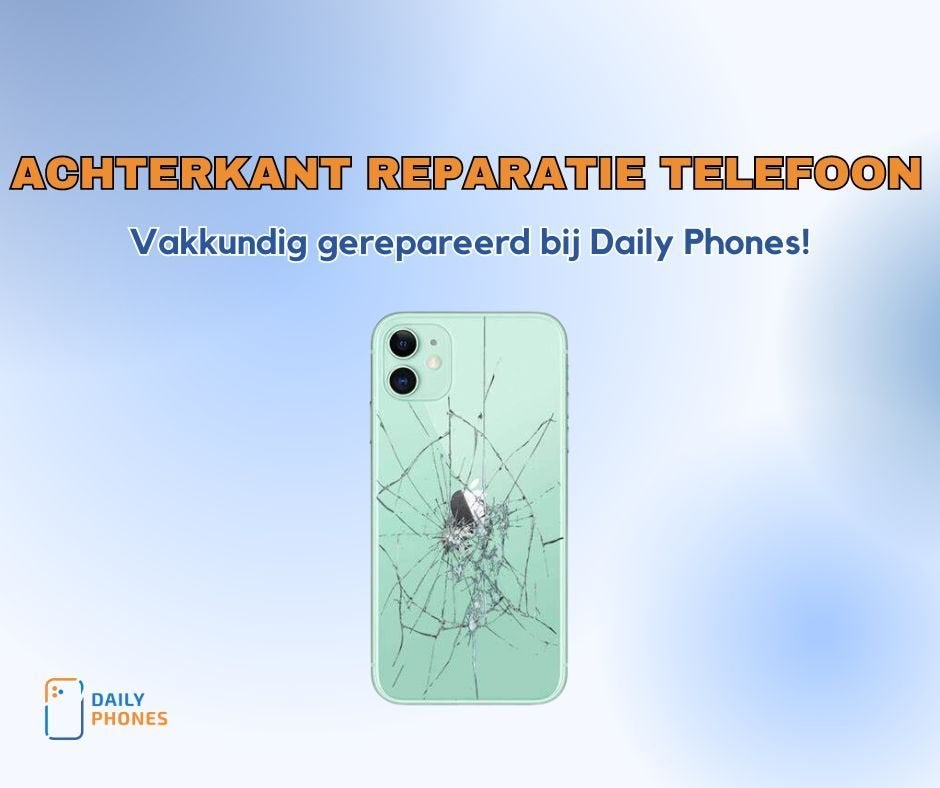 Actie! iPhone 13 Mini achterkant reparatie nu voor 90,-