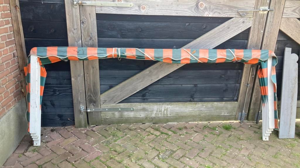 Zonne scherm markies, Ophalen of Verzenden, Zo goed als nieuw, Markies, 250 cm tot 450 cm
