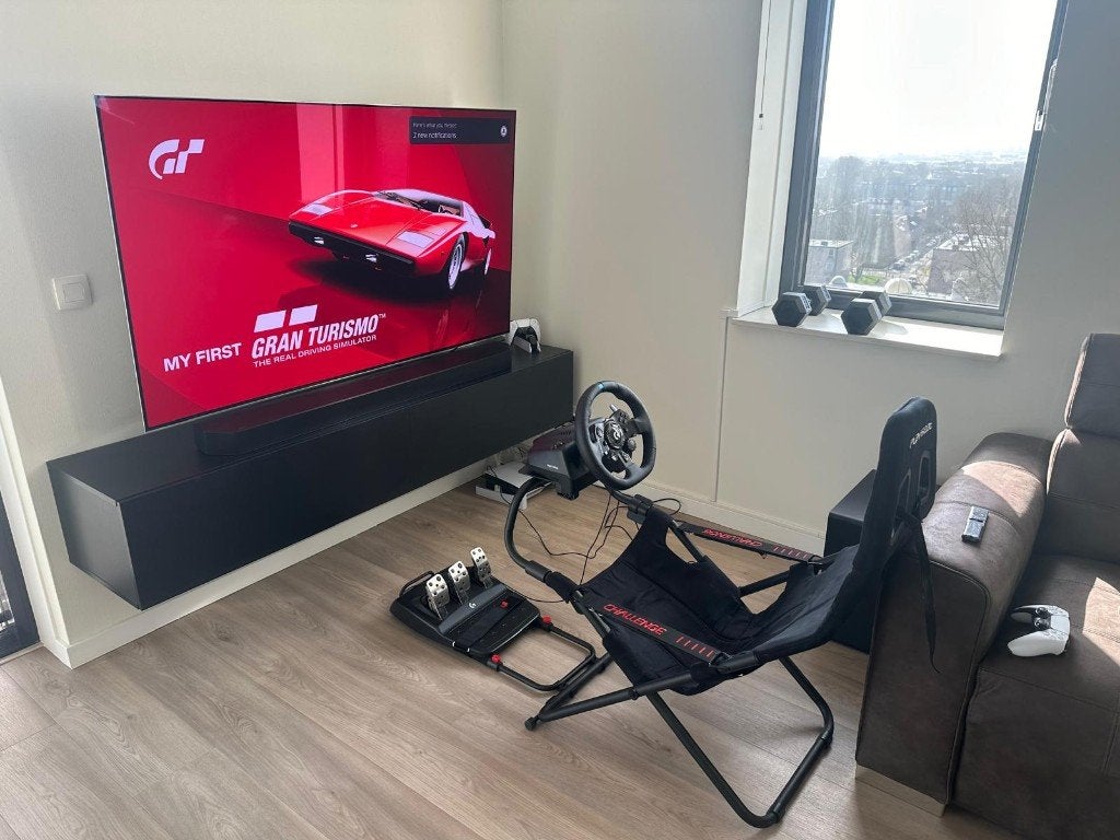 Logitech G923 & Playseat Challenge, Spelcomputers en Games, Ophalen of Verzenden, Zo goed als nieuw, Playseat of Racestoel, PlayStation 4