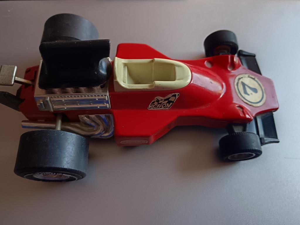 Vintage Tonka Formule 1 Raceauto Rood #7, Ophalen of Verzenden, Gebruikt
