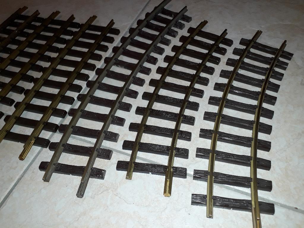 LGB rails in zeer goede, gbruikte staat, vanaf € 4, Hobby en Vrije tijd, Modeltreinen | Overige schalen, Gelijkstroom, Rails, Ophalen of Verzenden