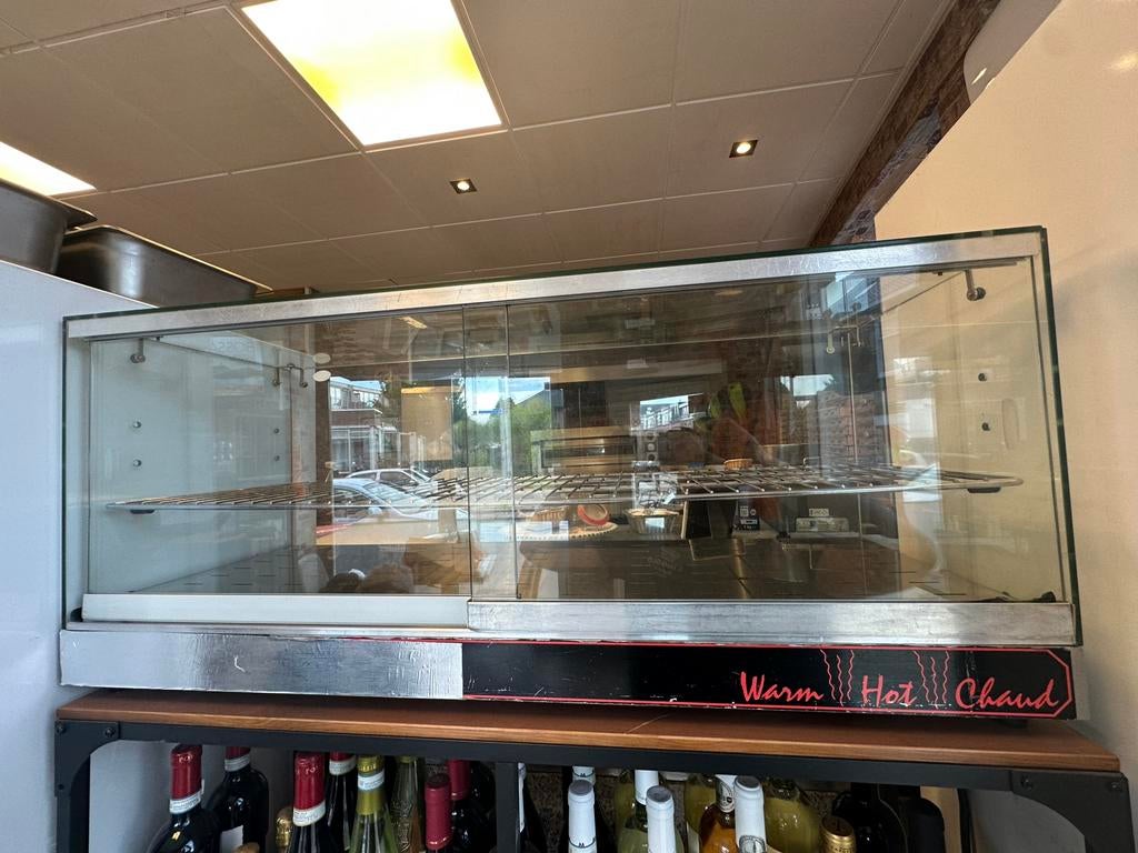 Warmhoud vitrine CATERCHEF, Witgoed en Apparatuur, Koelkasten en IJskasten, Ophalen, 200 liter of meer, Zonder vriesvak, Gebruikt