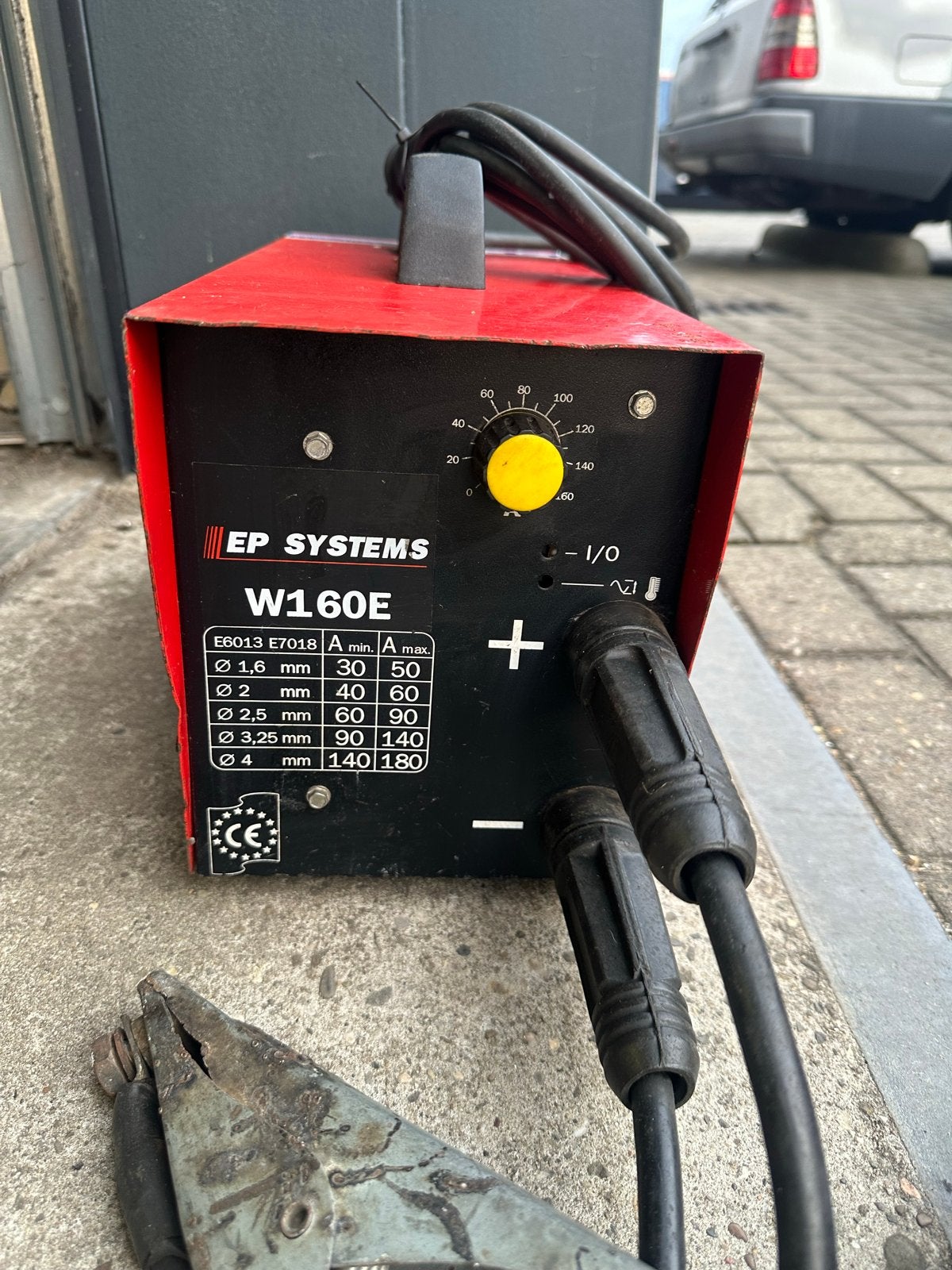 EP Systems elektrisch Lasapparaat 160amp, Ophalen, Gebruikt, 150 tot 250 ampère, Elektroden