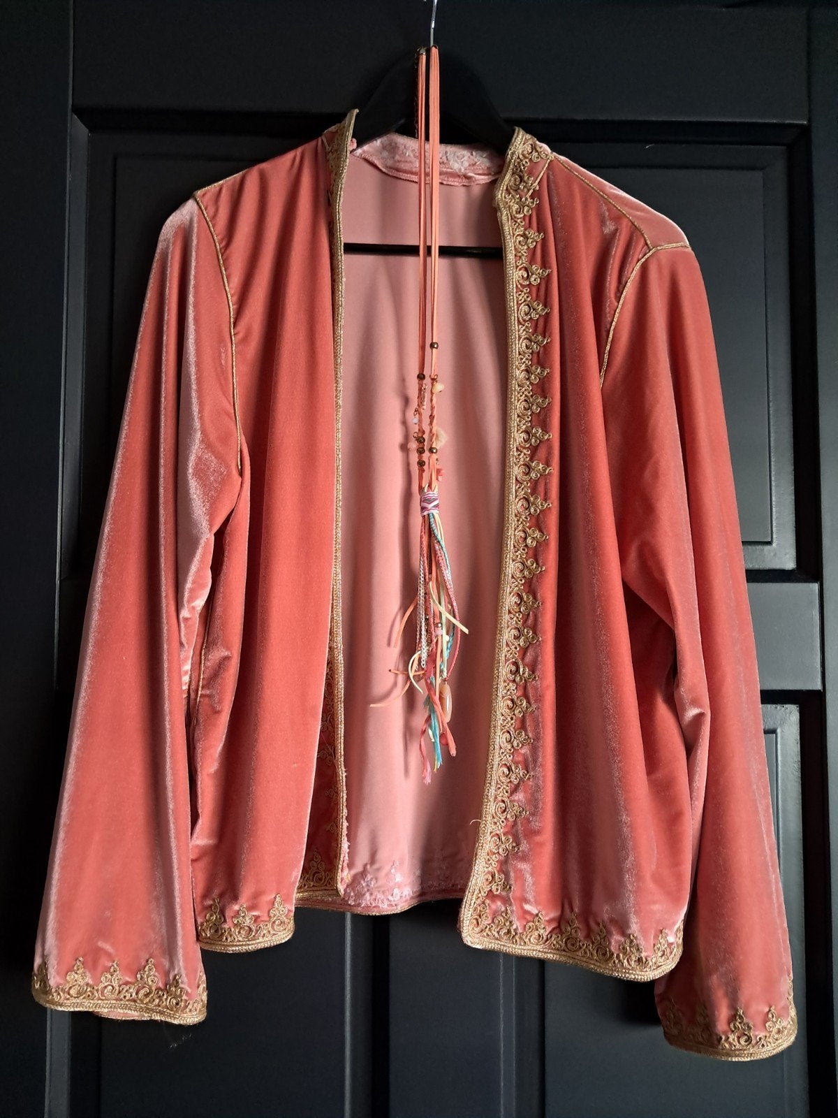 ibiza boho  jasje, Ophalen of Verzenden, Zo goed als nieuw, Maat 38/40 (M), Beige