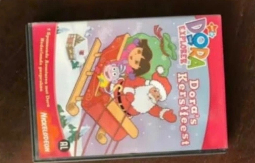 DVD Dora's Kerst feest, Alle leeftijden, Ophalen, Gebruikt