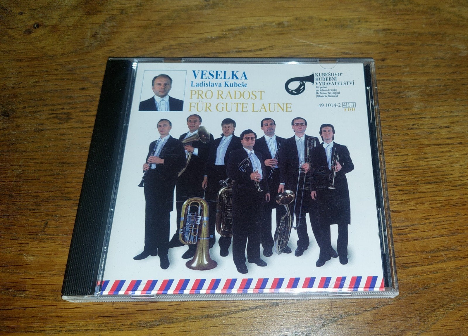 Veselka blaasmuziek 2 cd's krasvrij, Verzenden, Zo goed als nieuw