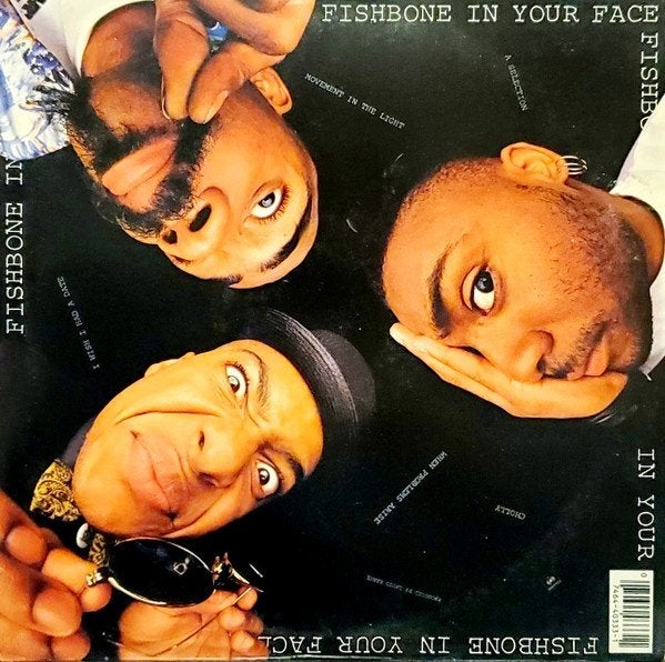fishbone/in your face-ska/punk/funk-ZELDZAAM+binnenhoes, LP, Gebruikt, Verzenden, Inclusief binnenhoes