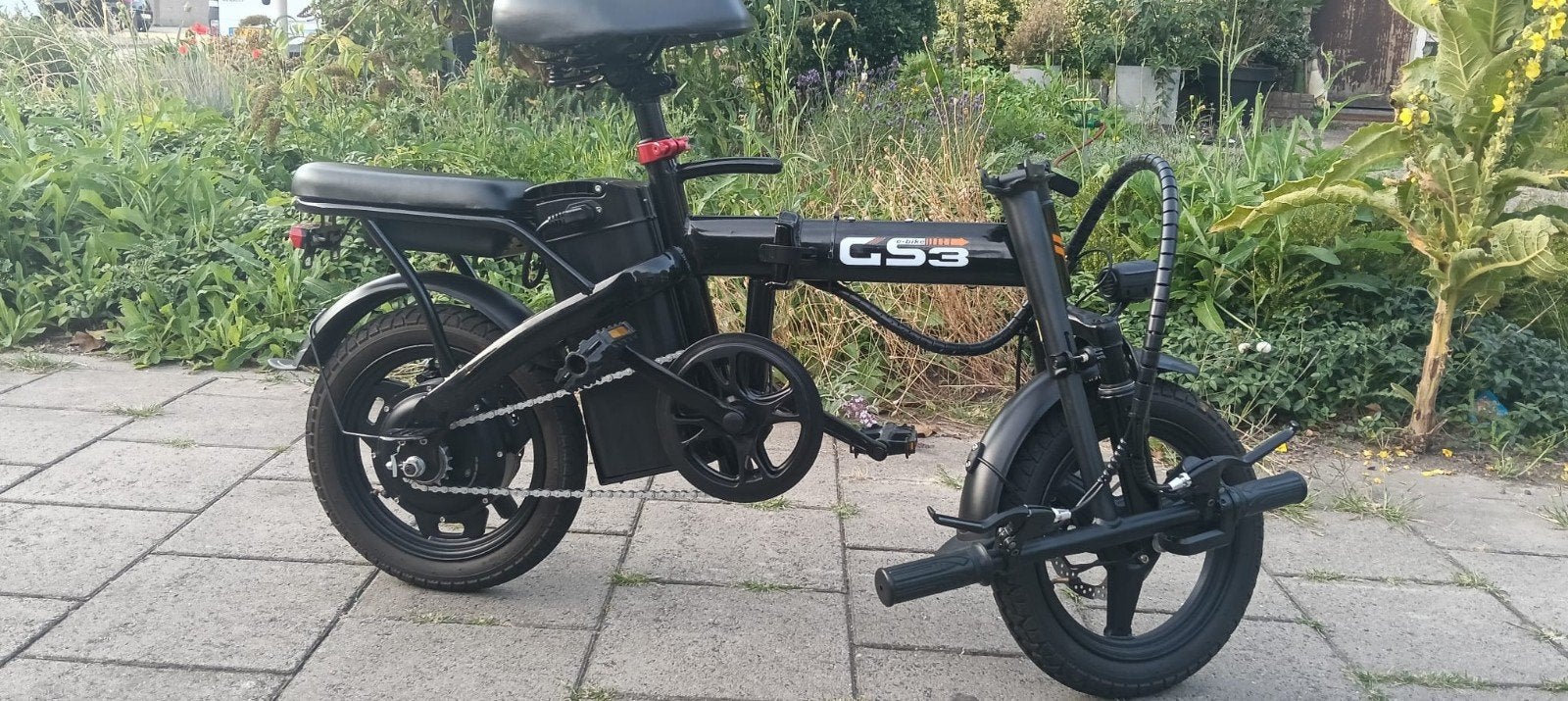 Opvouwbare elektrische fiets - Ideaal voor woon-werkverkeer, Zo goed als nieuw, Minder dan 47 cm, 30 tot 50 km per accu, Ophalen