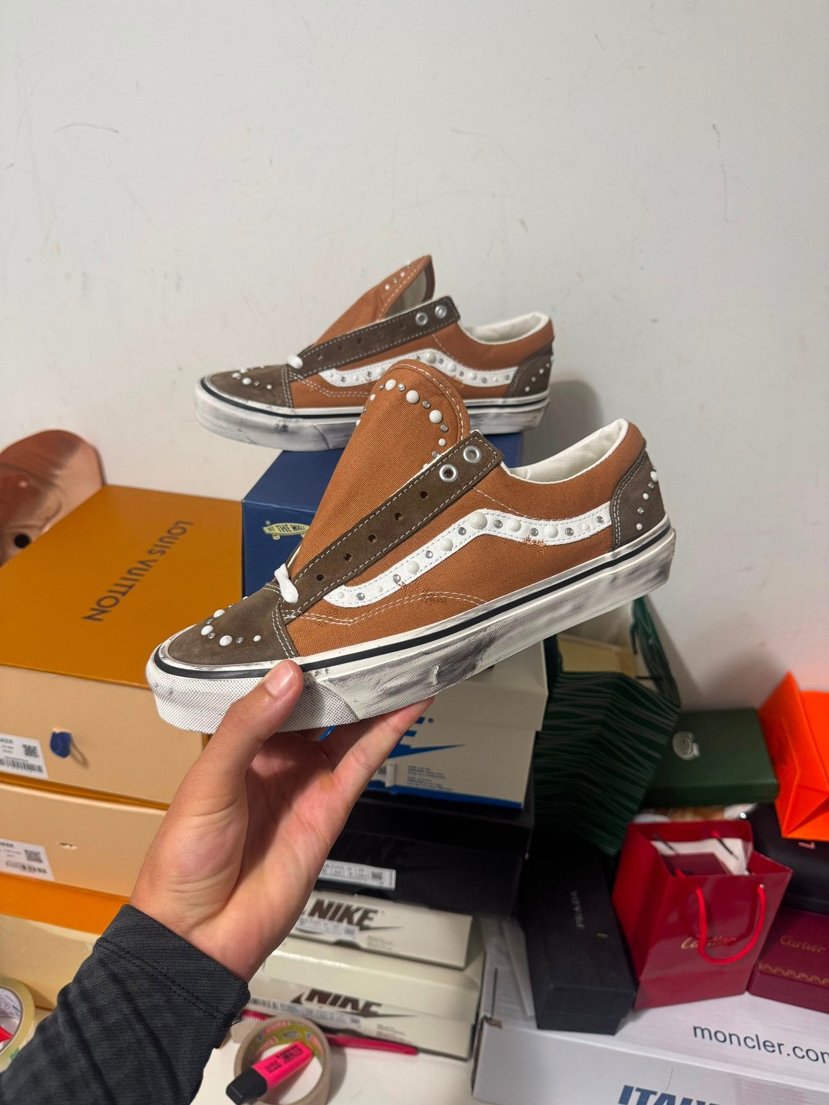Vans LX Old Skool 36 sneakers "Vintage Cocoa", Ophalen of Verzenden, Nieuw