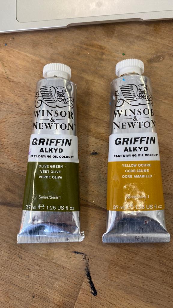 Winsor & Newton Alkyd fast drying oil paint olie verf, Ophalen of Verzenden, Zo goed als nieuw