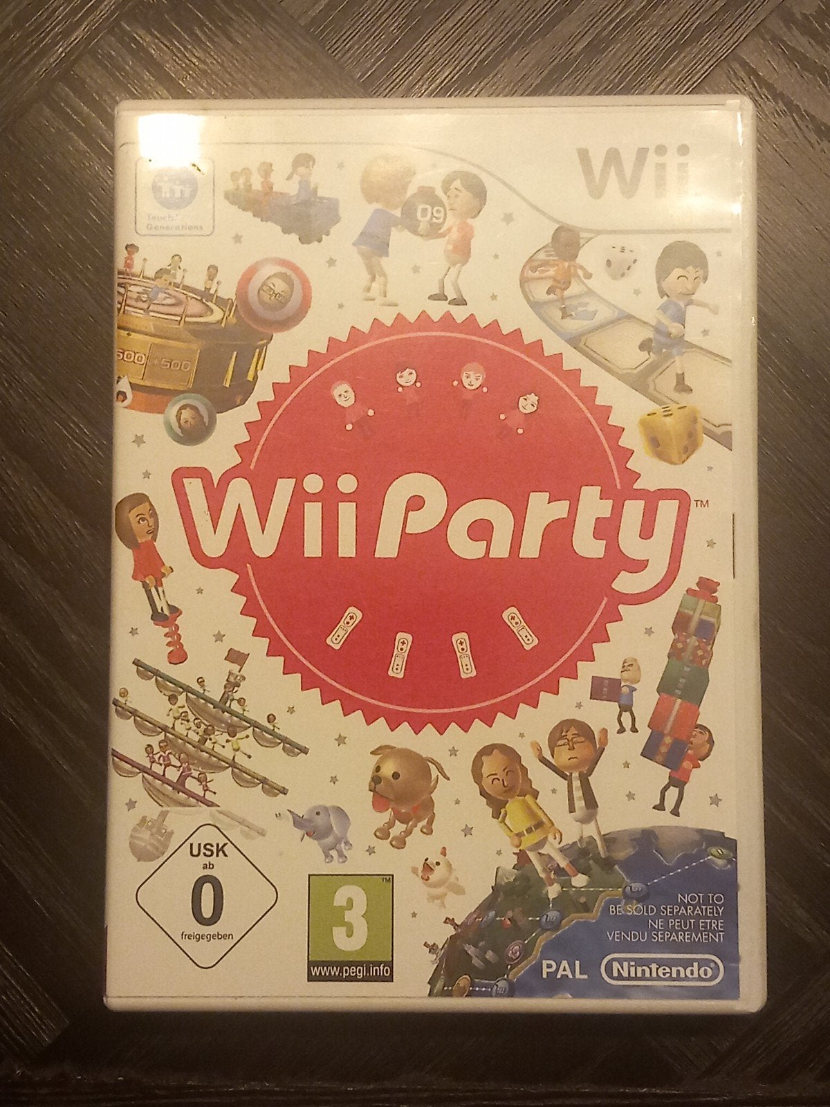 Wii Party - Nintendo Wii (PAL) - Familie & Party Game, Nintendo, Gebruikt, Overige genres, Eén computer
