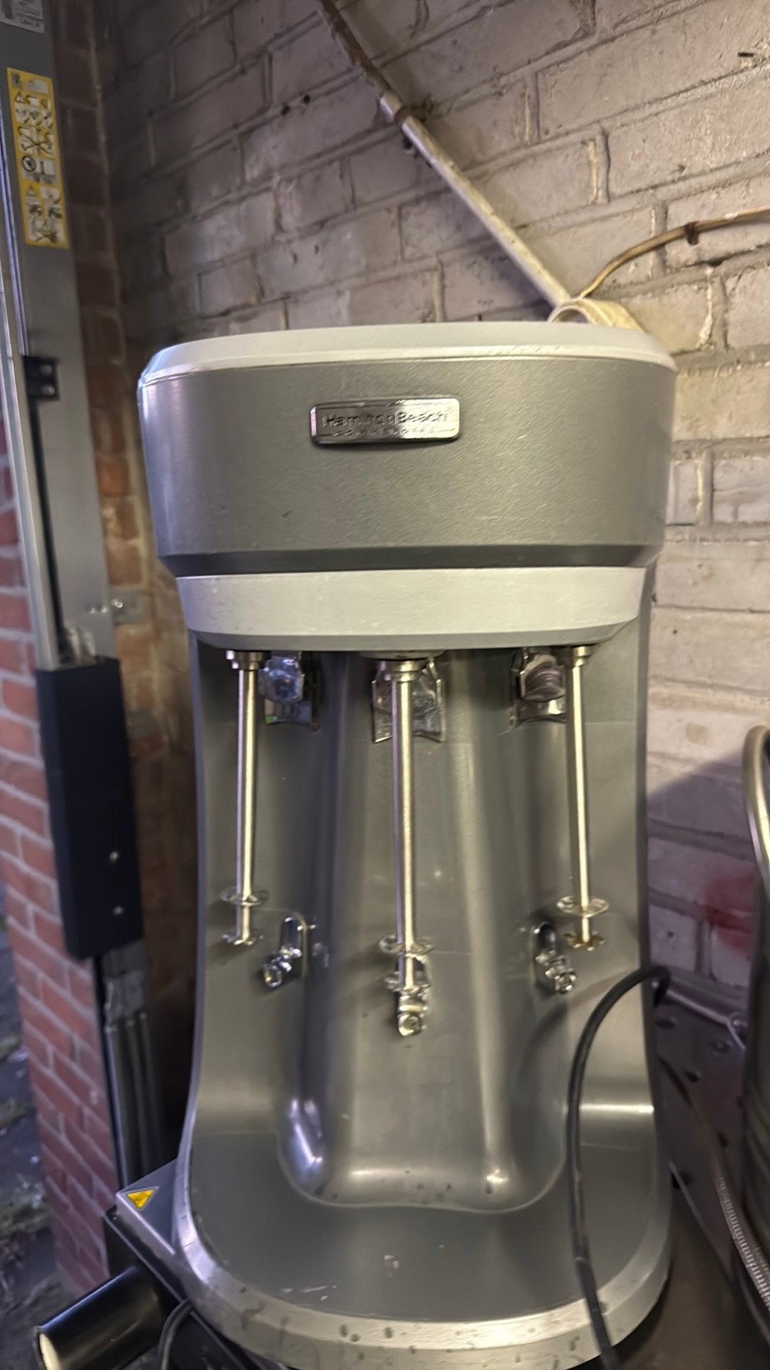 Hamilton  Beach Milkshake 3 cilinder, Witgoed en Apparatuur, Keukenmixers, 4 liter of meer, Ophalen, Zo goed als nieuw, 3 snelheden of meer