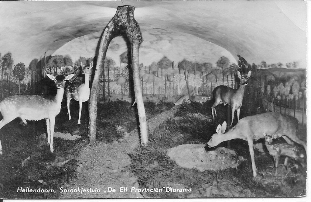 Helleendoorn Sprookjestuin "De Elf Provinciën" Diorama, Ophalen of Verzenden, 1960 tot 1980, Gelopen, Overijssel