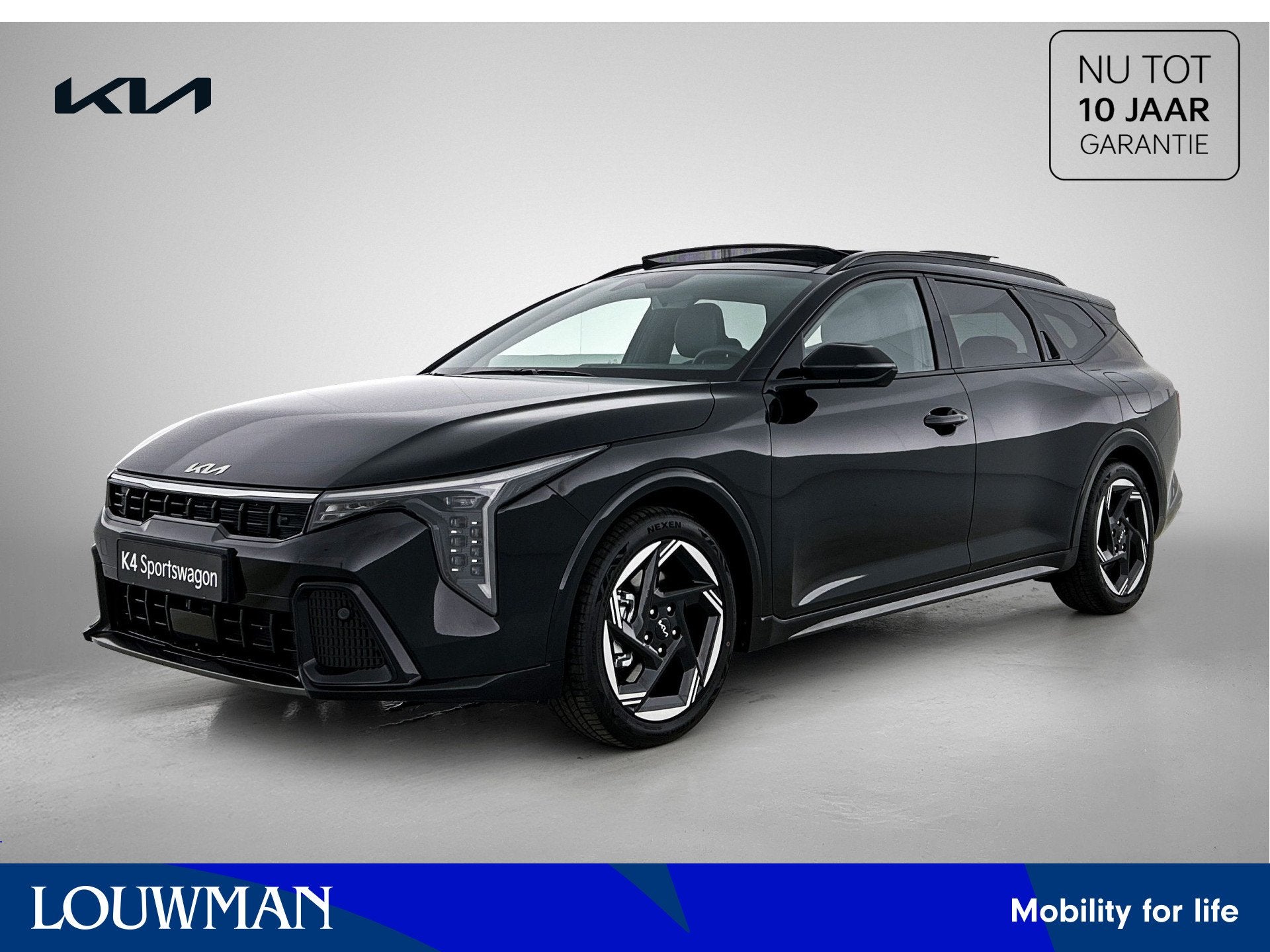 Kia K4 Sportswagon 1.0 T-GDi MHEV GT-Line Launch Edition (pa, Auto's, Kia, 12 maanden, Stof, 116 pk, Zwart