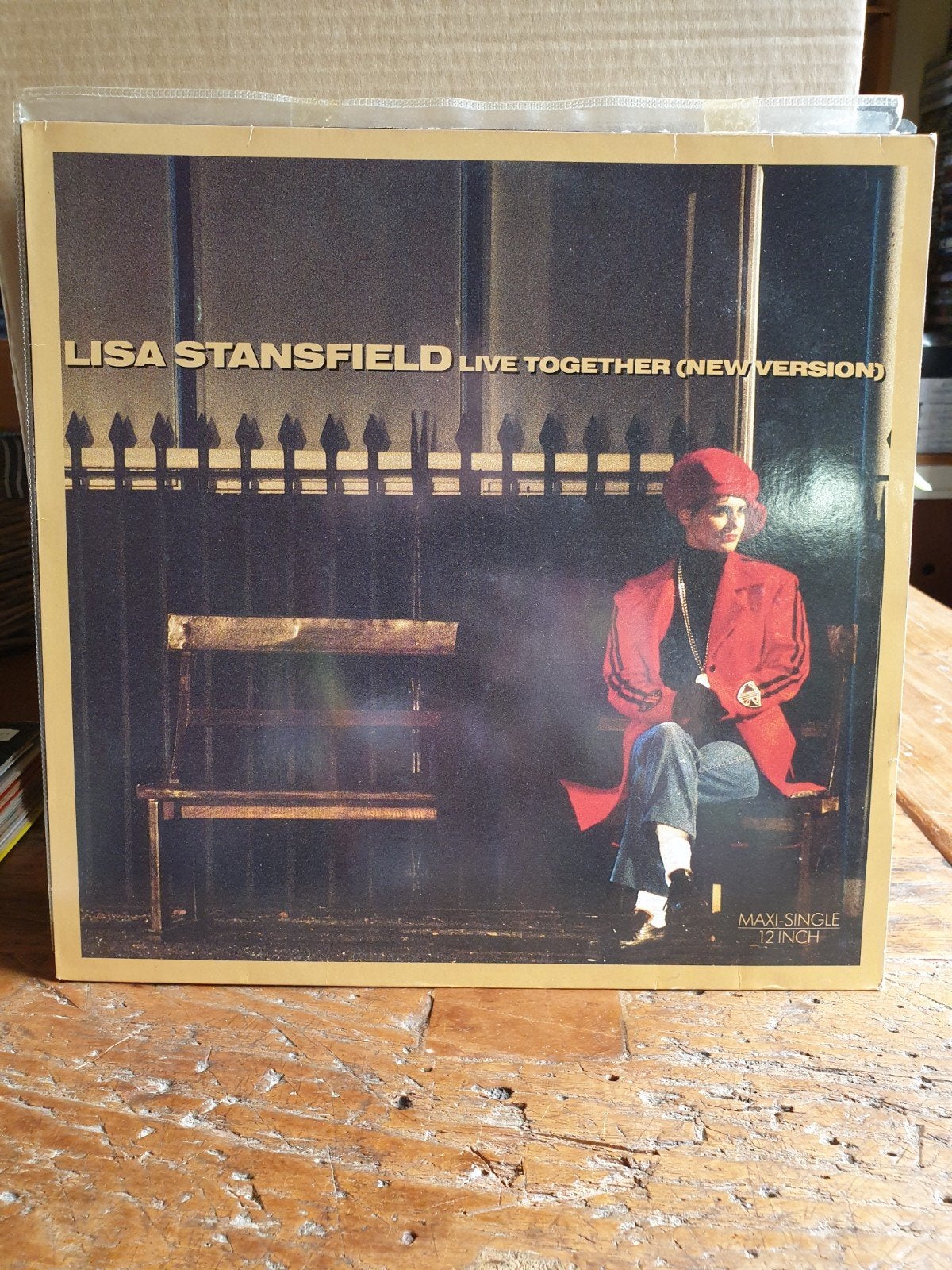 Lisa Stansfield - Live Together, maxi single (M1), Cd's en Dvd's, Vinyl | Pop, Ophalen of Verzenden, Gebruikt, 12 inch, Overige typen