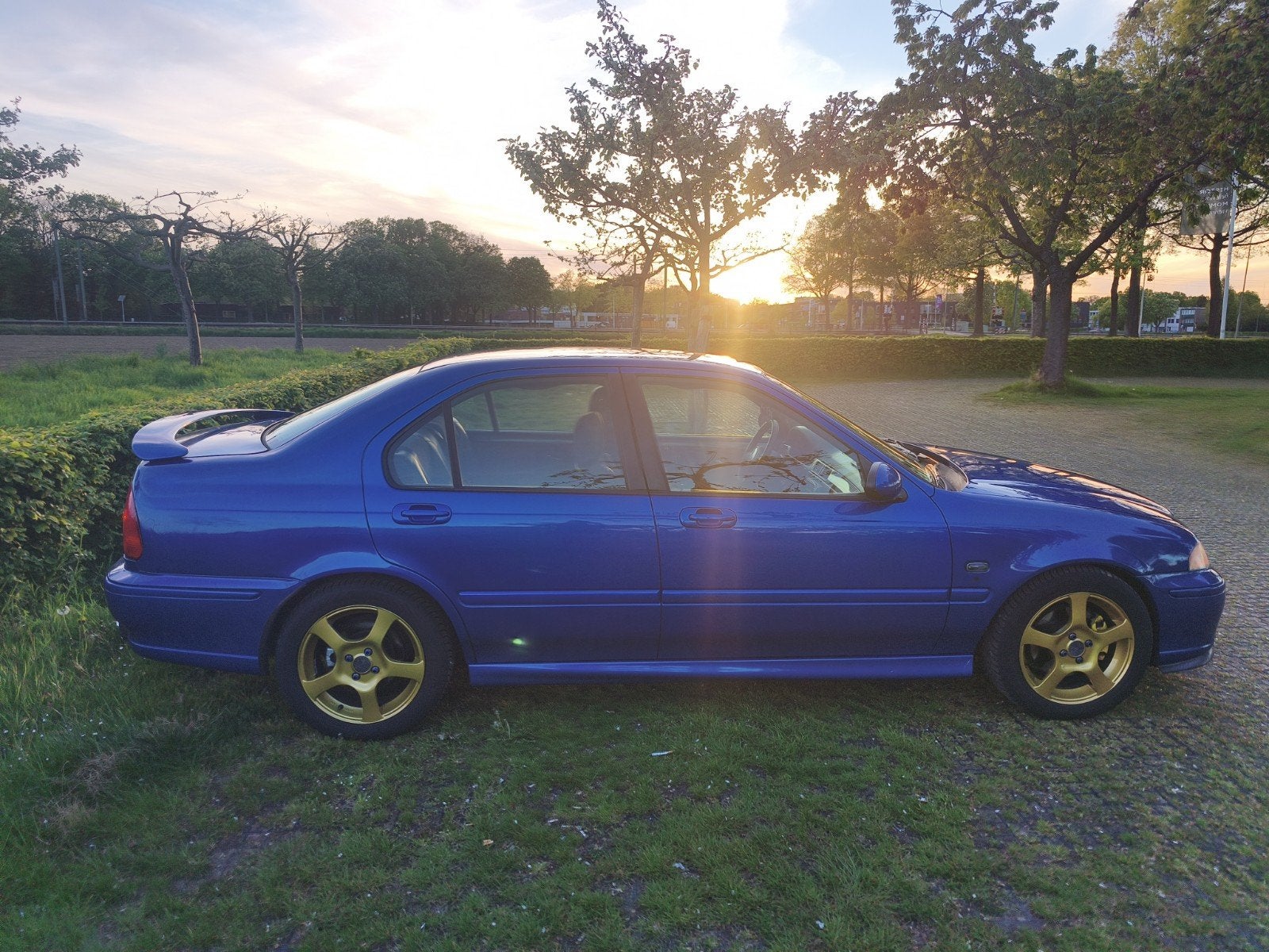 MG ZS 180 2.5L V6 uit 2002 Trophy Blue, Auto's, MG, Voorwielaandrijving, 2497 cc, Handgeschakeld, 1000 kg