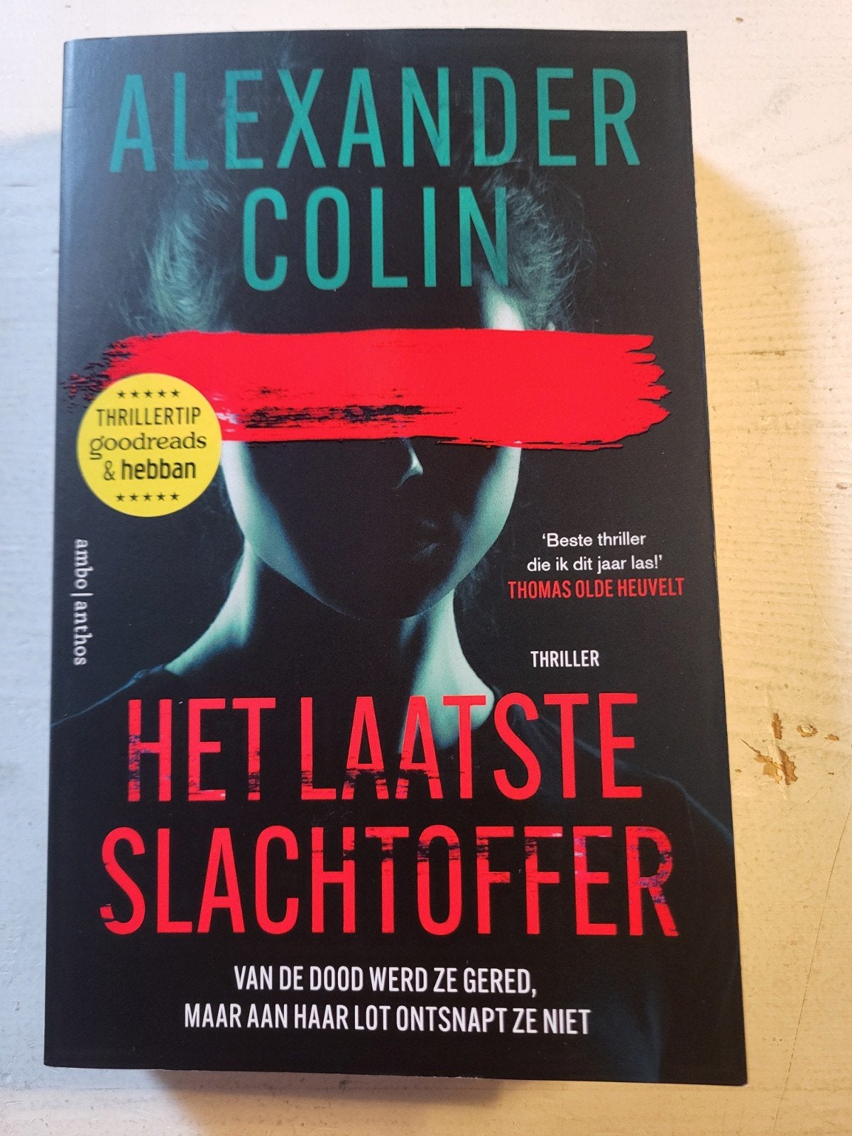 alexander colin. het laatste slachtoffer. nieuw boek, Ophalen of Verzenden, Nieuw