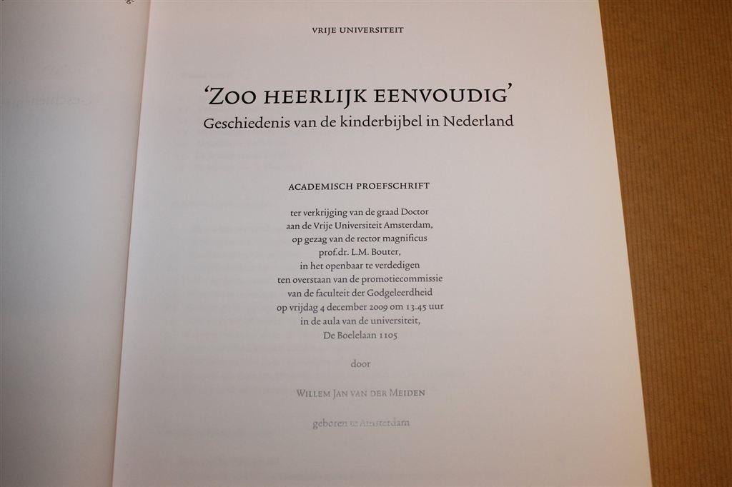 Geschiedenis van de Kinderbijbel — Standaardwerk [3 Eeuwen], Ophalen of Verzenden, Zo goed als nieuw