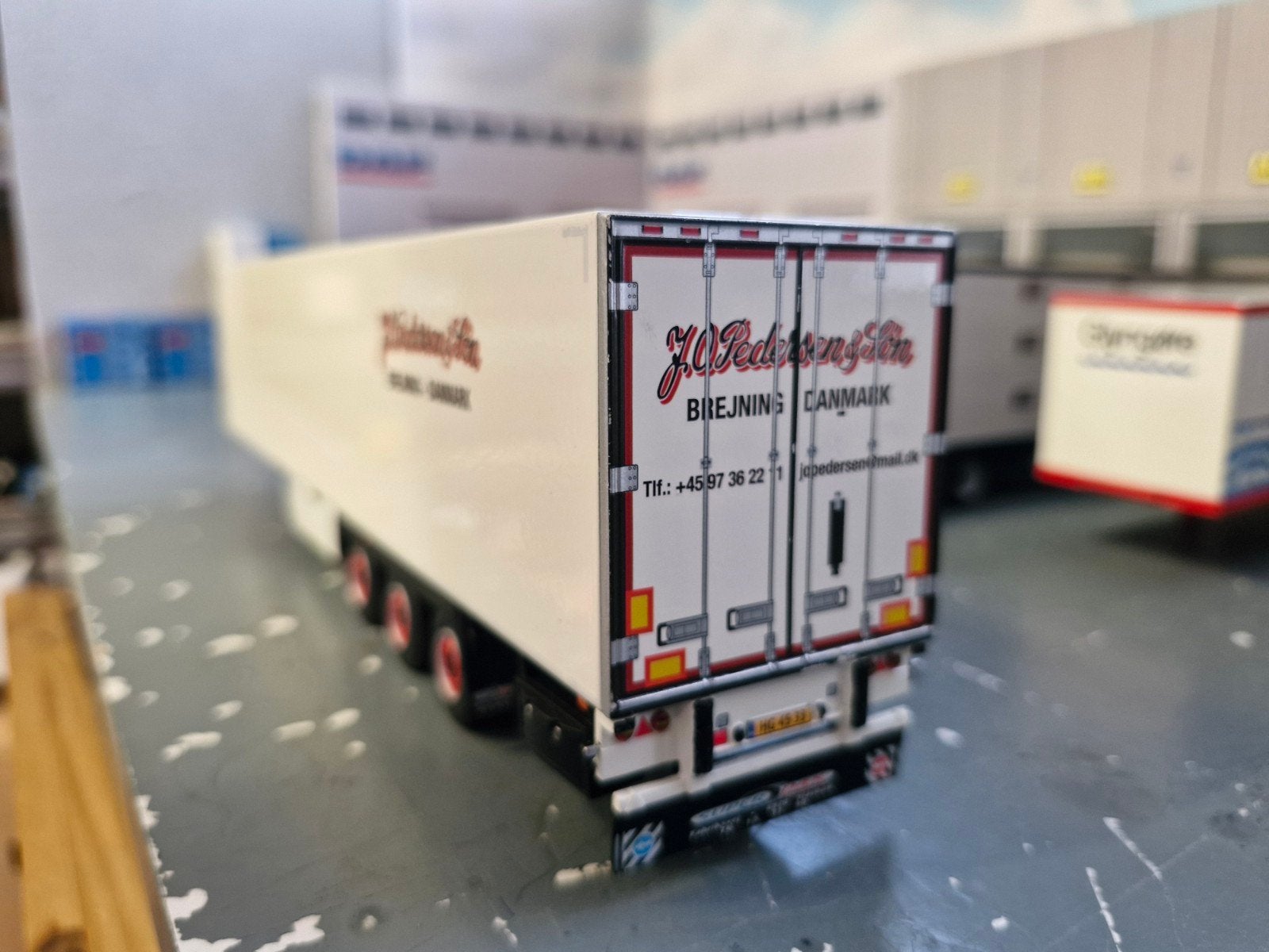 koeltrailer wsi van j.o.pedersen & son, Overige merken, Wisselstroom, Wagon, Ophalen of Verzenden