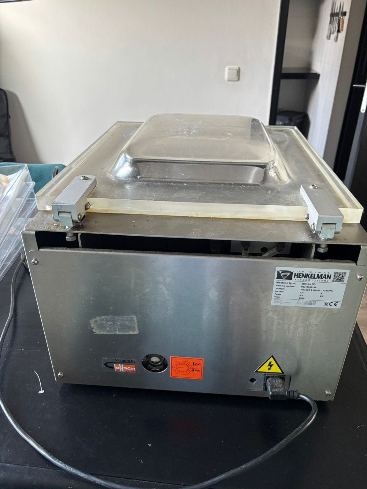 Henkelman Jumbo 30 Vacumeermachine, Witgoed en Apparatuur, Overige Witgoed en Apparatuur, Ophalen, Gebruikt