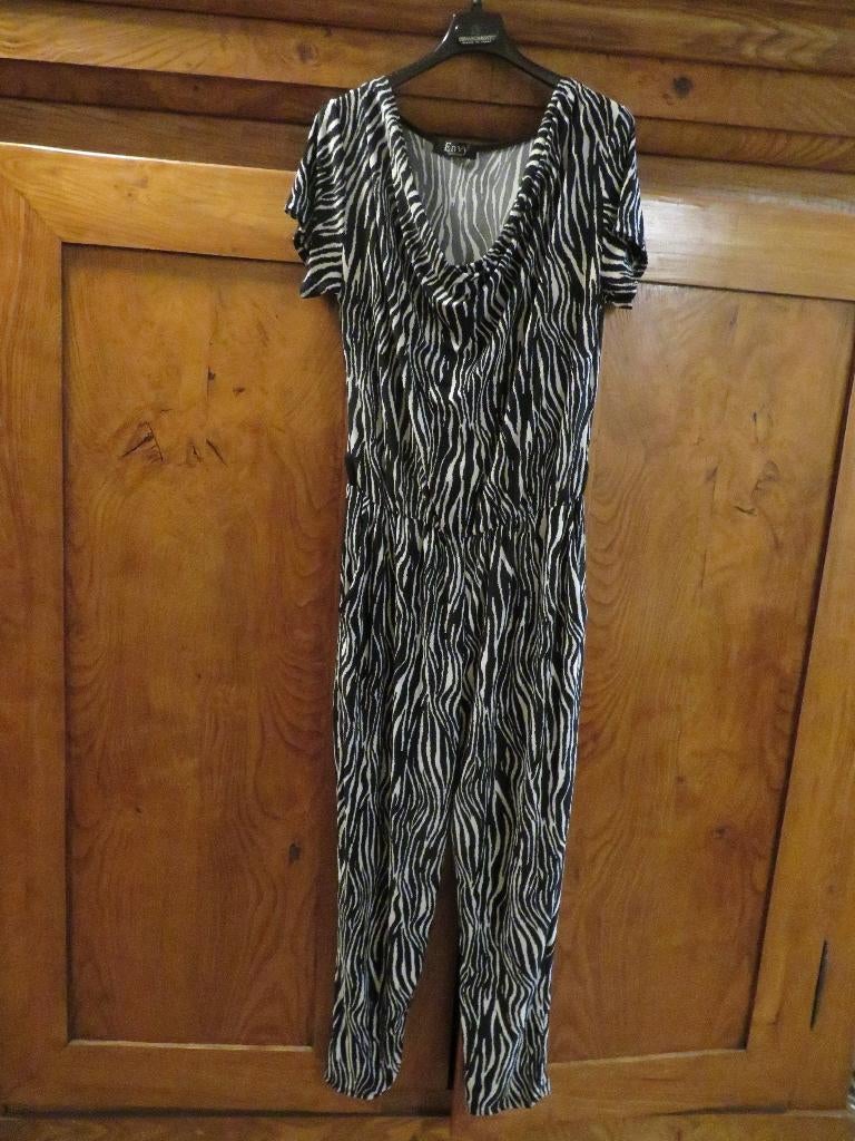 Jumpsuit Envy Collection Mt. M/L Z.G.A.N. zwart, Envy Collection, Zwart, Maat 42/44 (L), Ophalen of Verzenden