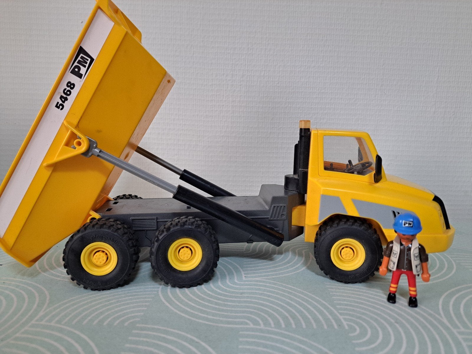 Playmobil City Action Grote Kiepwagen (setnummer 5468), Kinderen en Baby's, Ophalen of Verzenden, Zo goed als nieuw