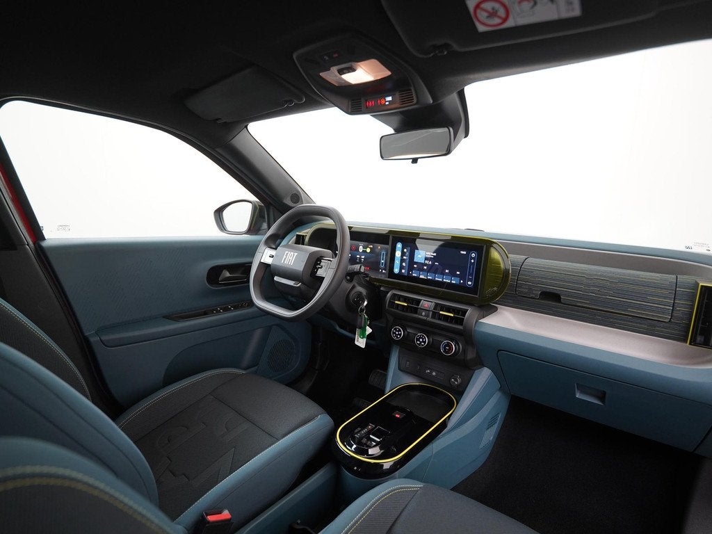 Fiat Grande Panda RED 11kW 44 kWh | Digital Cockpit | Apple/, Auto's, Fiat, 12 maanden, Stof, Gebruikt, Panda