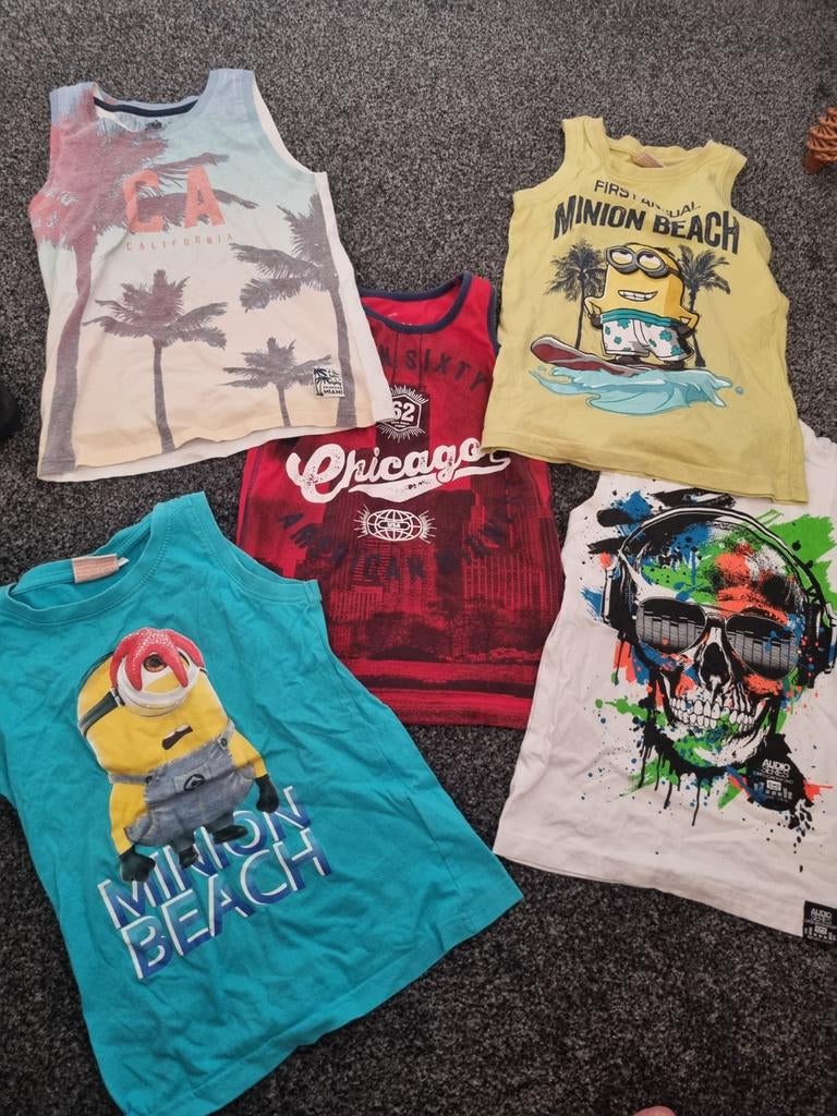 Gaaf merk pakket jongens hempjes 122 128 name it etc., Ophalen of Verzenden, Zo goed als nieuw, Shirt of Longsleeve, Jongen