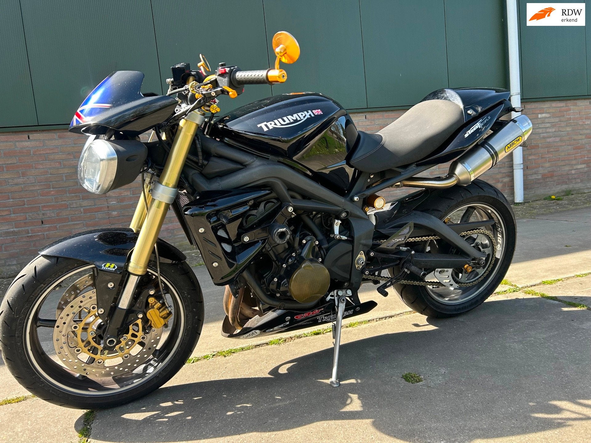 Triumph Tour Street Triple, 675 cc, Sportuitlaat, -
-  -, Particulier