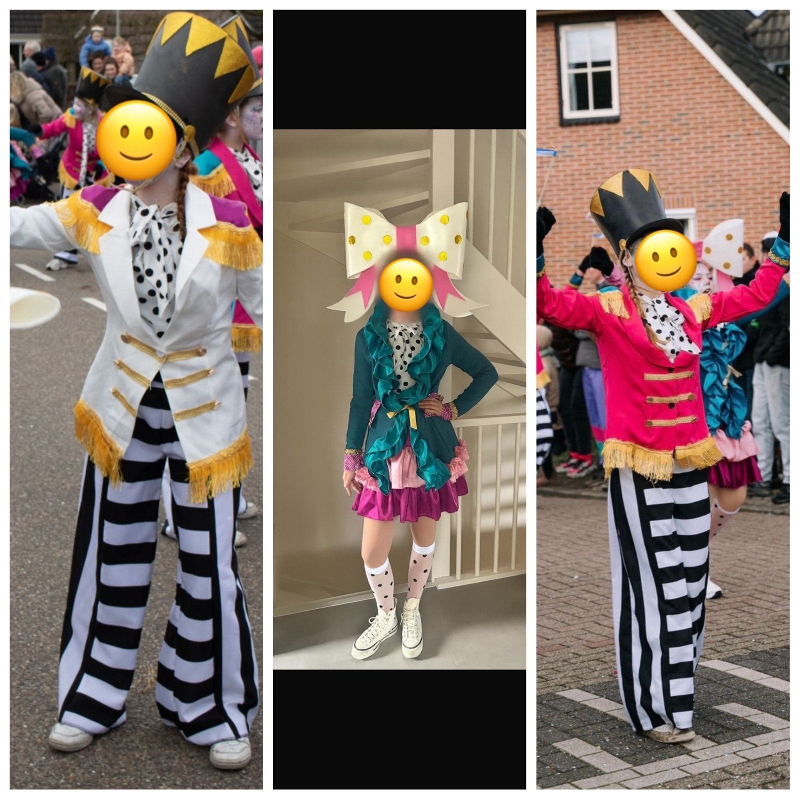 carnavalsloopgroep pakken, Eén persoon, Kortingskaart