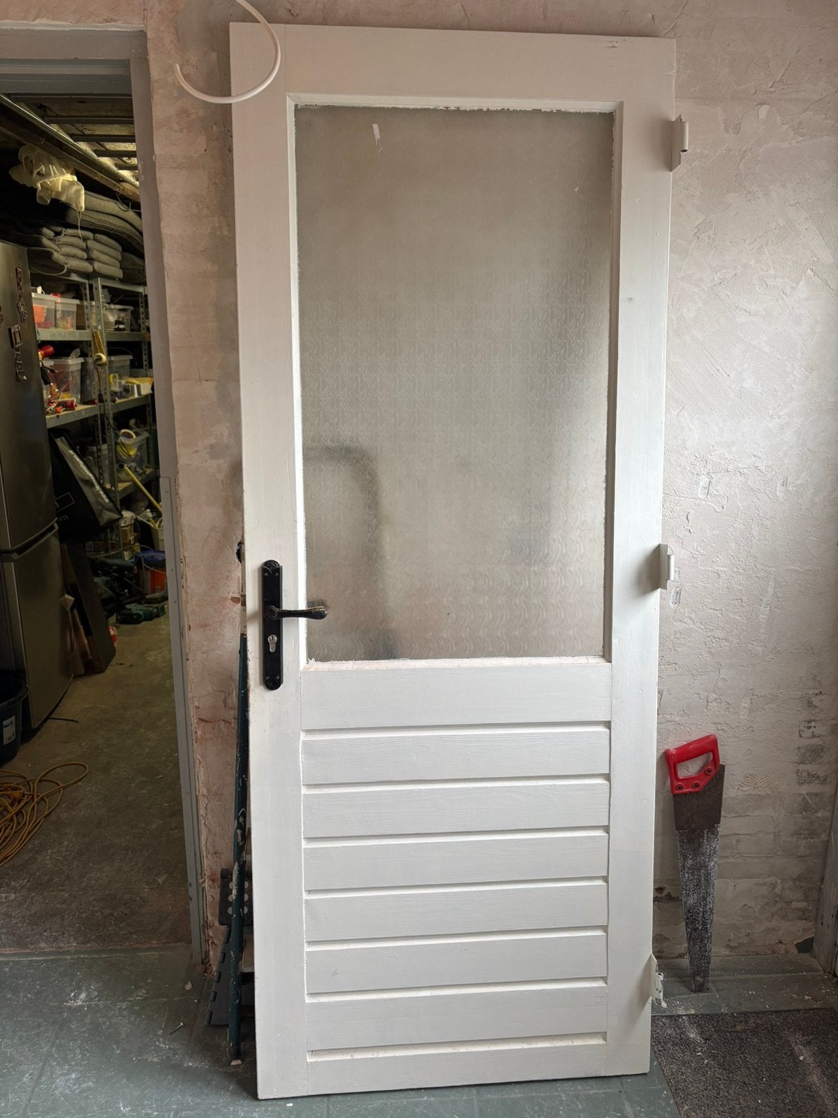 Deur, Ophalen, Binnendeur, 200 tot 215 cm, Glas