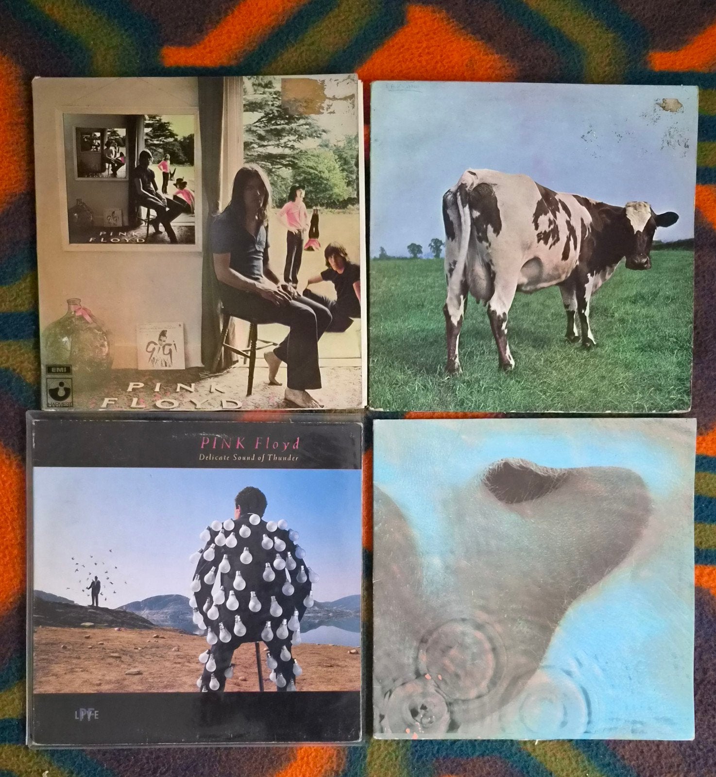 Pink Floyd lp's vinyl, Cd's en Dvd's, LP, Rock, Gebruikt, Ophalen of Verzenden