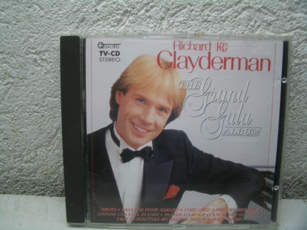 cd 160 richard clayderman the grand gala 1987, Ophalen of Verzenden, Zo goed als nieuw