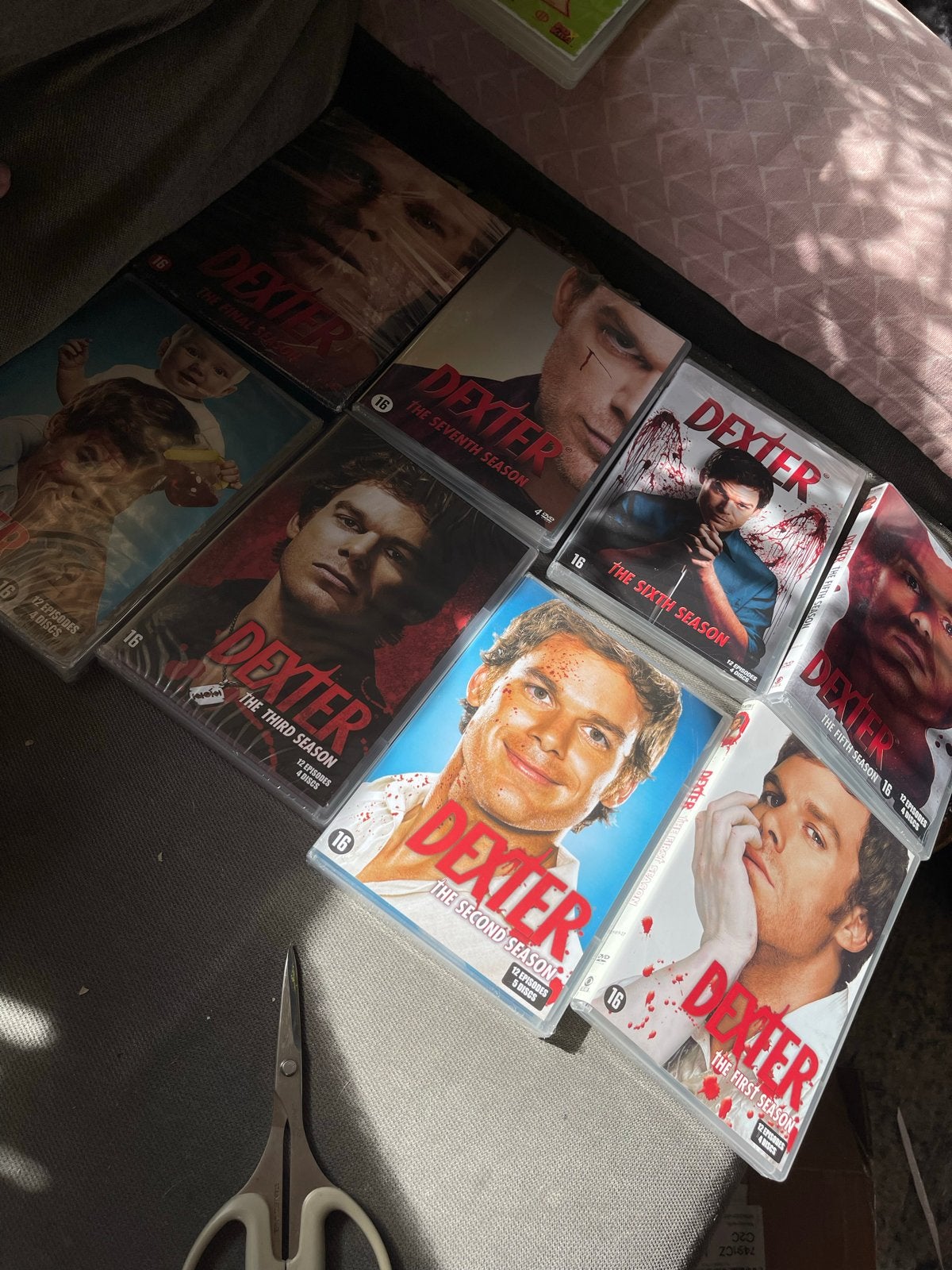 Dexter Complete Serie DVD Box (Seizoen 1-8), Cd's en Dvd's, Dvd's | Tv en Series, Engels, Vanaf 16 jaar, Misdaad, Nederlands